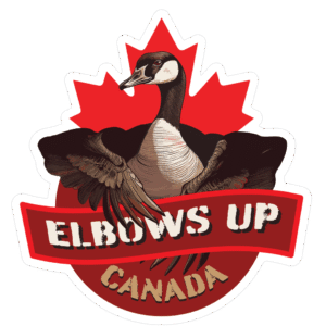 10 Pak - Elbows Up Sticker - Canada