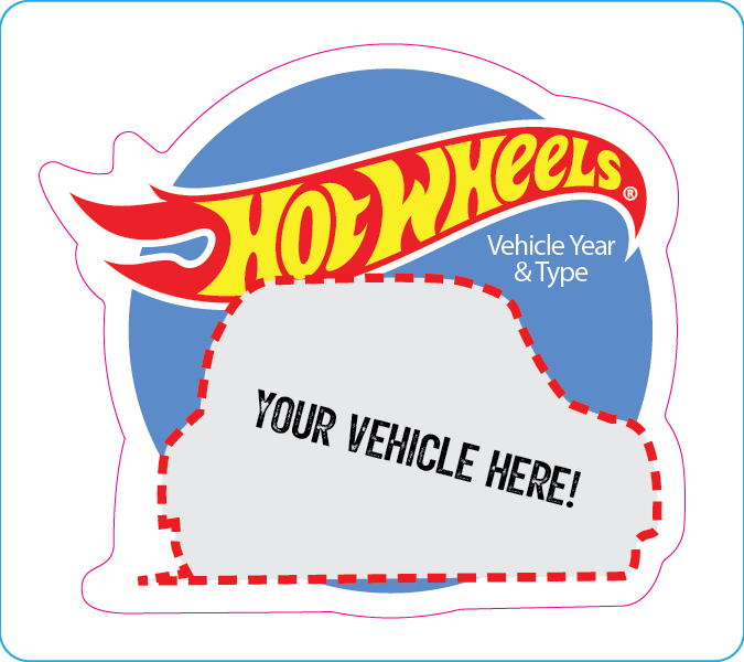 Custom car sticker
