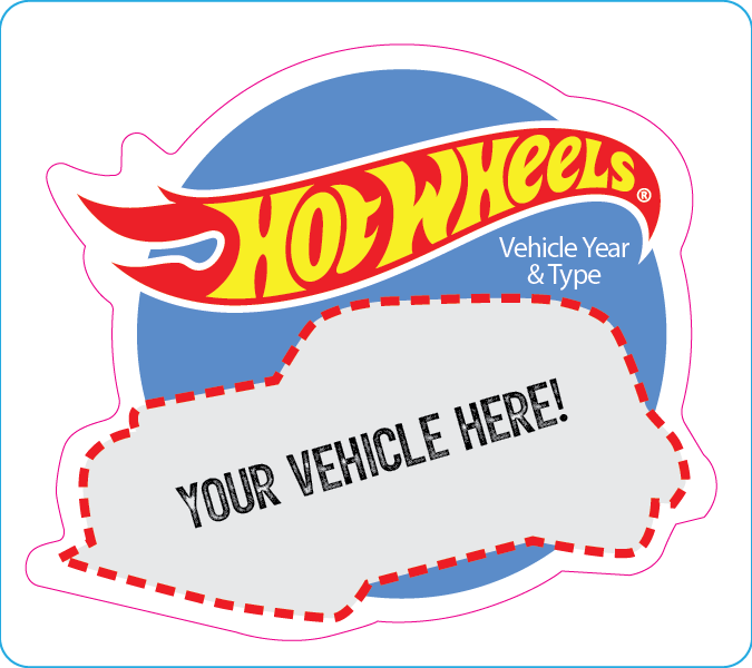 Custom car sticker